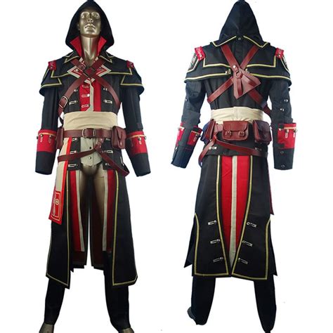 Assassins Creed Rogue Shay Patrick Cormac Cosplay Costume Unique