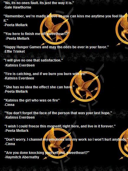 Hunger Games Quotes Hunger Games Quotes Hunger Games Hunger Games