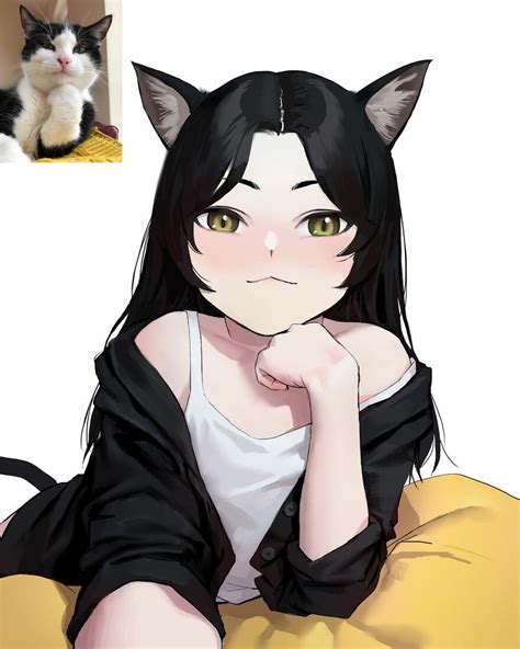 Jak Wyglądałyby Koty Jako Dziewczyny Z Anime Japoński Ilustrator Ma Odpowiedź