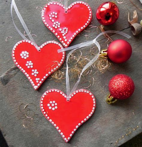 Read our christmas gift guide for her and get more festive gift ideas over at red online. Christmas Gift, Red Heart Home Decoration, Ceramic Heart ...