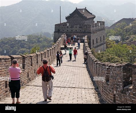 The Great Wall Of China Mutianyu Stock Photo Alamy