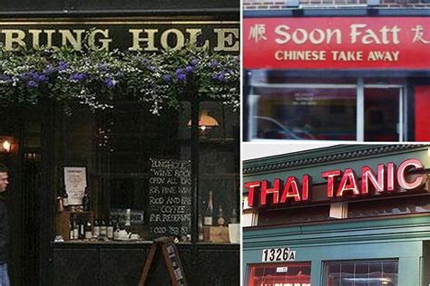 Hilariously Inappropriate Shop Names Pictured Would You Eat There
