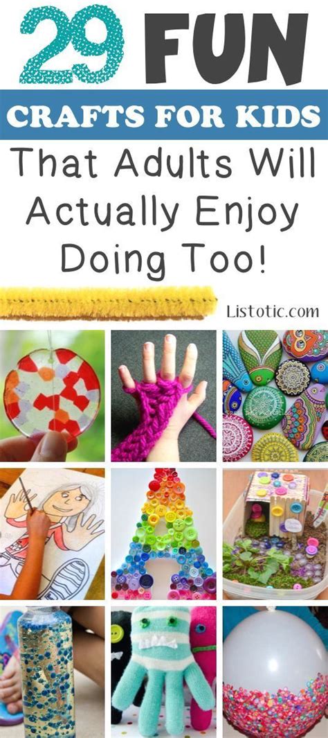 29 Of The Best Crafts For Kids To Make Projects For Boys And Girls