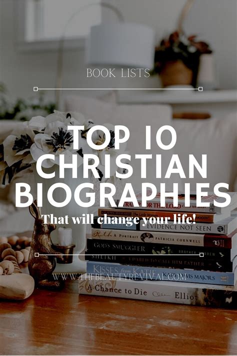 Christian Biographies Book List In 2021 Book Lists Christian Biography