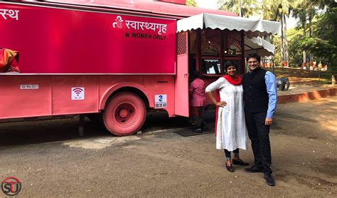 Washroom On Wheels How A Duo In Pune Is Converting Buses Into Womens