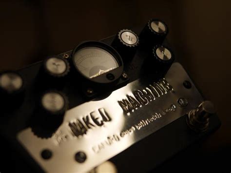 Camuro Naked Machine オーバードライブプリアンプ 初号機 の 写真 エフェクター工房 Camuroカムロ