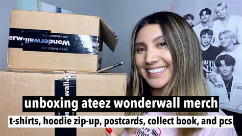 Unboxing Ateez Wonderwall Merch Ft The Cutest Pcs Ever Youtube