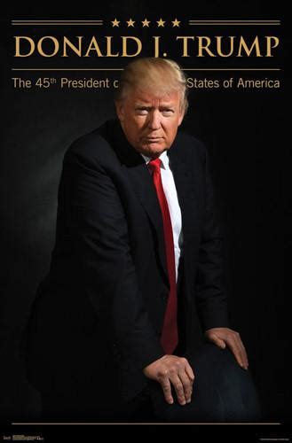 President Donald J Trump 45th President Of The United