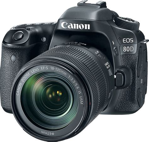 Canon Eos 80d Telephoto Lens Kit 242 Megapixel Dslr With 18 135mm Zoom