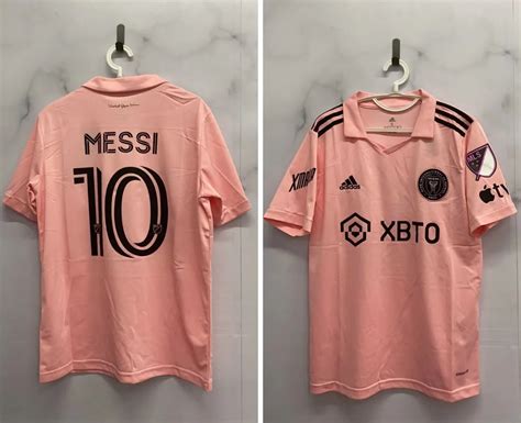 Lionel Messi Inter Miami Pink Jersey 2023 24 Season