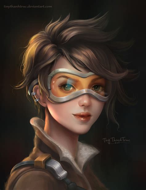 Tracer Overwatch Image By Tiny Thanh Truc 2126928 Zerochan Anime