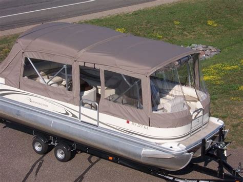 Looking for the web's top pontoon enclosures sites? Minnesota Pontoon Covers & Enclosures | Canvas Craft... Love this idea also | Pontoon boat ...
