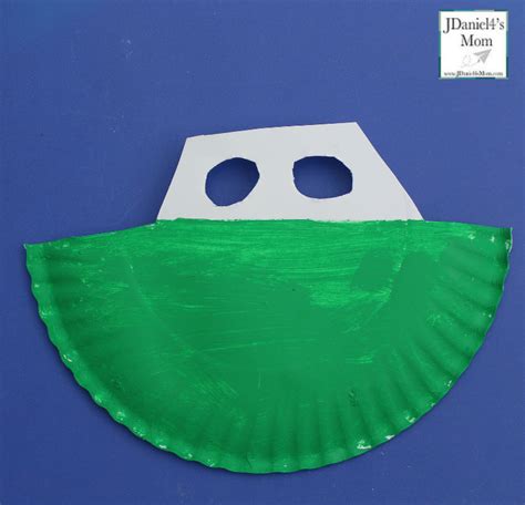 Boat Craft Paper Plate Boat With Waves