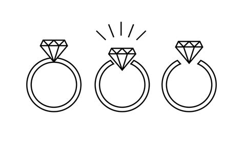 Diamond Ring Illustrations 5083228 Vector Art At Vecteezy