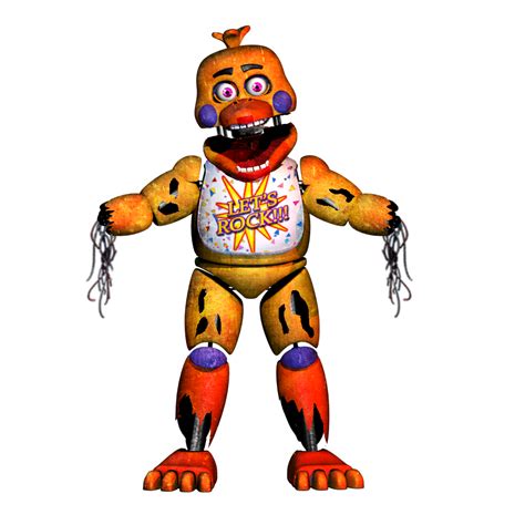 Withered Rockstar Chica By Freddydoom5 On Deviantart