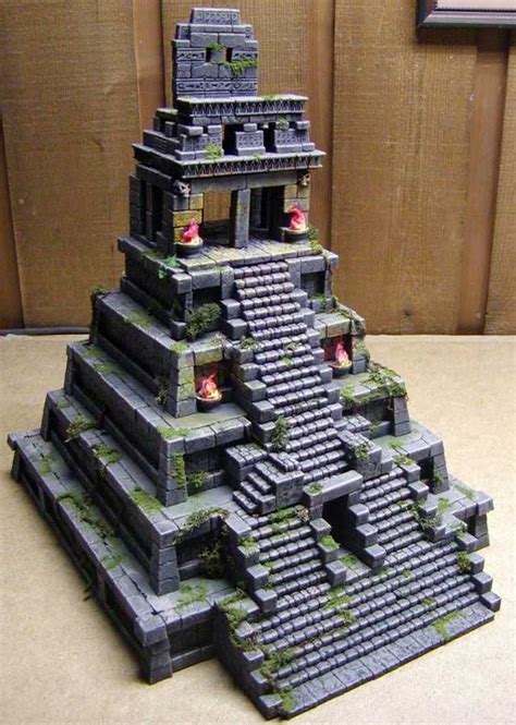 Ziggurat Zombies Ziggurat Minecraft Designs Minecraft Architecture