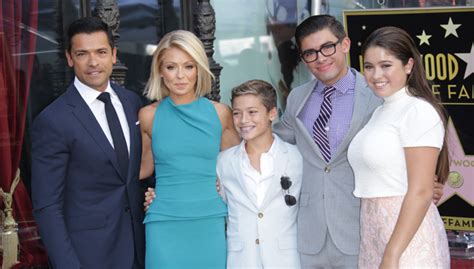 Kelly Ripa And Mark Consuelos Are Proud Of Their Children Hollywood Life