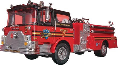 Vintage Fire Truck Model Kits