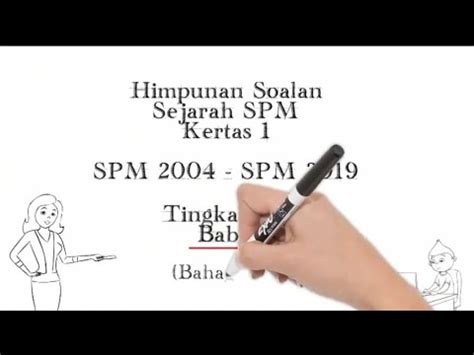 Koleksi soalan percubaan spm 2017 dan spm 2016 + skema jawapan. Himpunan Soalan Sejarah SPM K1: Tingkatan 5 Bab 1 ...