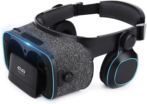 Etvr Upgraded 3d Vr Glasses For Movies And Games With Stereo Headphone More