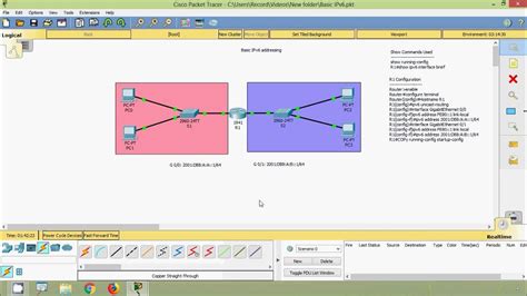 Basic Ipv6 Addressing With Packet Tracer Cisco Certification Benisnous