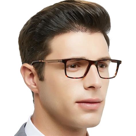 occi chiari high quality black eyeglasses metal acetate mens eyewear spring hinge optical