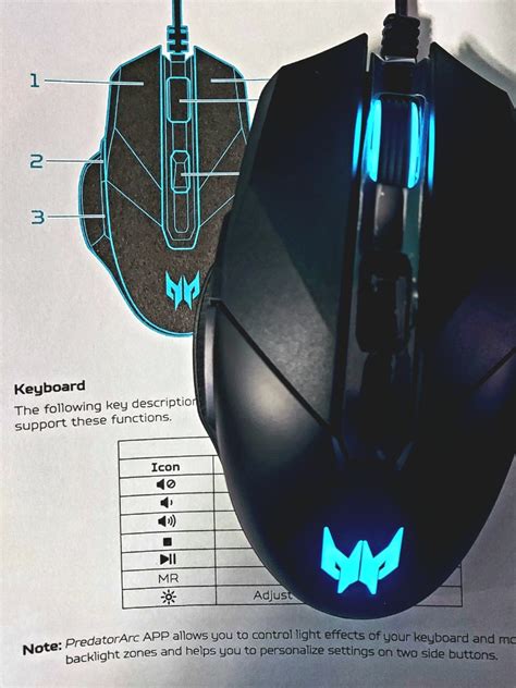 Acer Predator Gaming Mouse Mom2uo Computers And Tech Parts