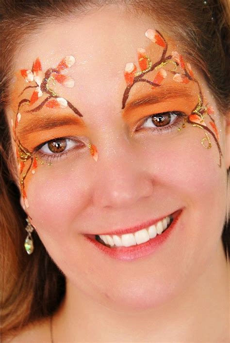 Autumn Fairy Face Painting Mermaid Face Paint Adult Face Painting