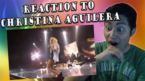 Christina Aguilera Live at Back to Basics Tour - Fighter (REACTION