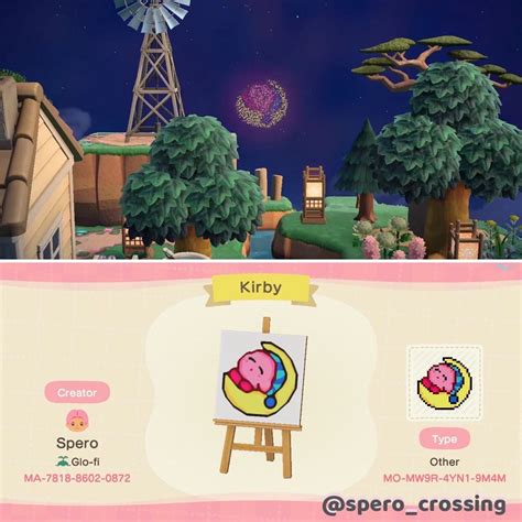 Acnh Kirby Custom Design For Animal Crossing