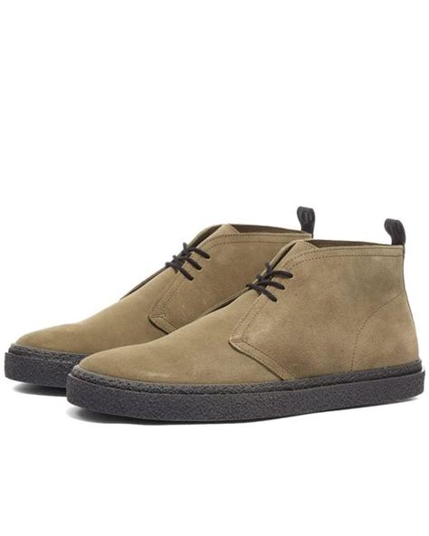 Fred Perry Hawley Suede Boot In Brown For Men Save 49 Lyst