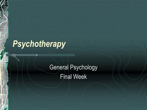 Ppt Psychotherapy Powerpoint Presentation Free Download Id6588562