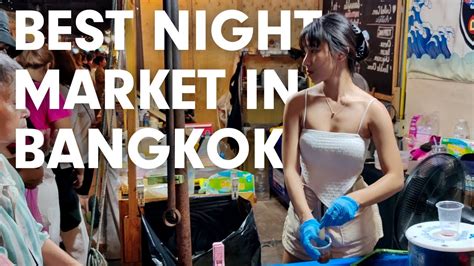 Surviving Jodd Fairs Night Market Trying Raw Live Squids And Volcano Pork Ribs In Bangkok