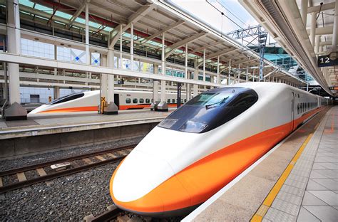 Taiwan High Speed Rail Thsr From Taipei To Kaohsiung By High Speed