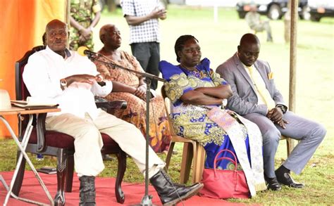 mutesi fiona on twitter speaking at the launch of the presidential demonstration farm at