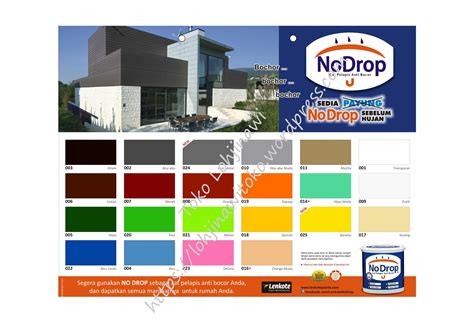 Detail Jenis Warna Cat No Drop Koleksi Nomer 53
