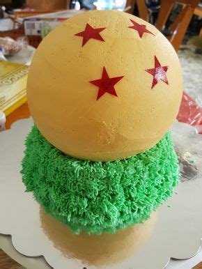 Последние твиты от dragon ball z (@dragonballz). Dragon Ball #4 Sphere Cake make with buttercream and sugar ...