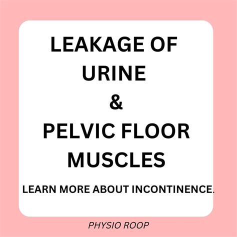 Do You Experience Incontinence Unwanted Leakage Of Urine — Renewal