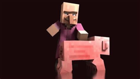 Minecraft Twerk Pig Spank Gif Primogif