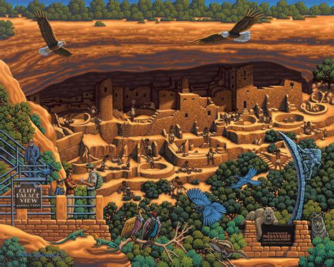 Select preferred difficulty and play for free! Mesa Verde National Park, 500 Pieces, Dowdle Folk Art ...