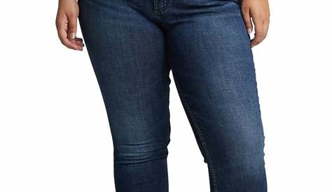 Silver Jeans Co. Women's Plus Size Suki Mid Rise Slim Bootcut - Walmart.com