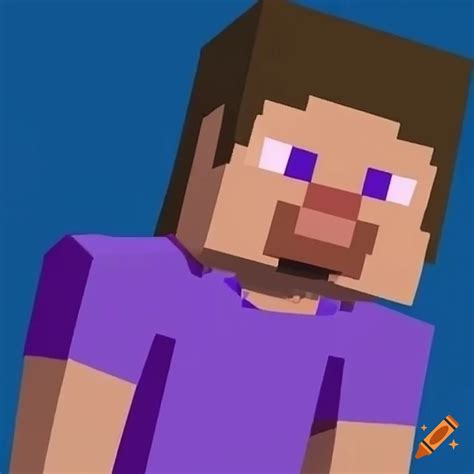 Funny Version Of Minecraft Steve