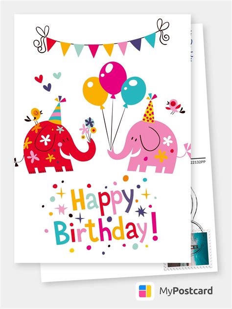 7 How To Print Your Own Birthday Cards Ideas Gst On Flower Pots