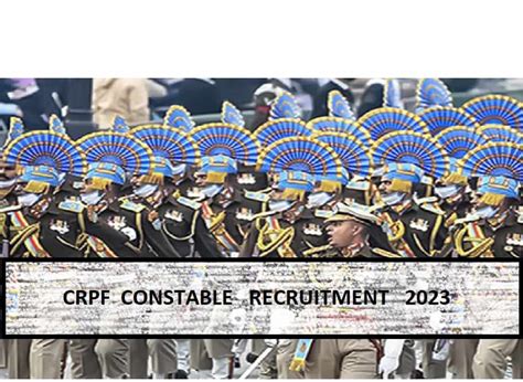 CRPF Recruitment 2024 Apply Online Assistant Sub Inspector And Head