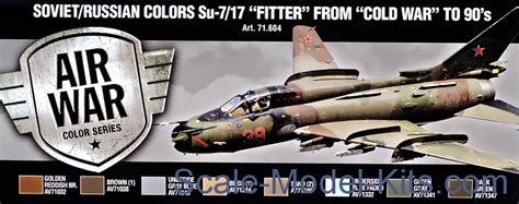 Vallejo Paint Set Air Sovietrussian Colors Su 717 Fitter From