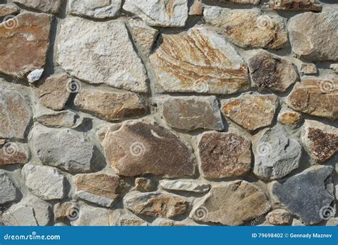Natural Rough Stone Wall Texture Stock Photo Image Of Quarrystone