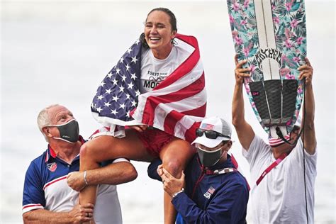 American Surfer Carissa Moore Wins Gold In Sports Olympic Debut