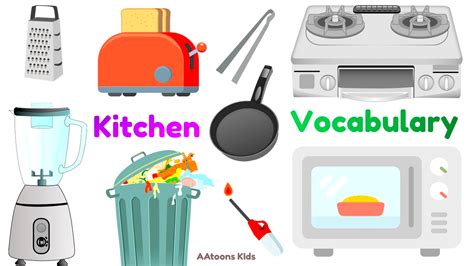 Kitchen Vocabulary For Kids Kitchen Vocabulary For Kids In English