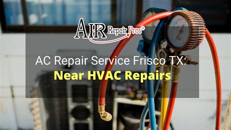 Do you want to know the cost of your project? AC Repair Service Frisco TX: Near HVAC Repairs - Air ...
