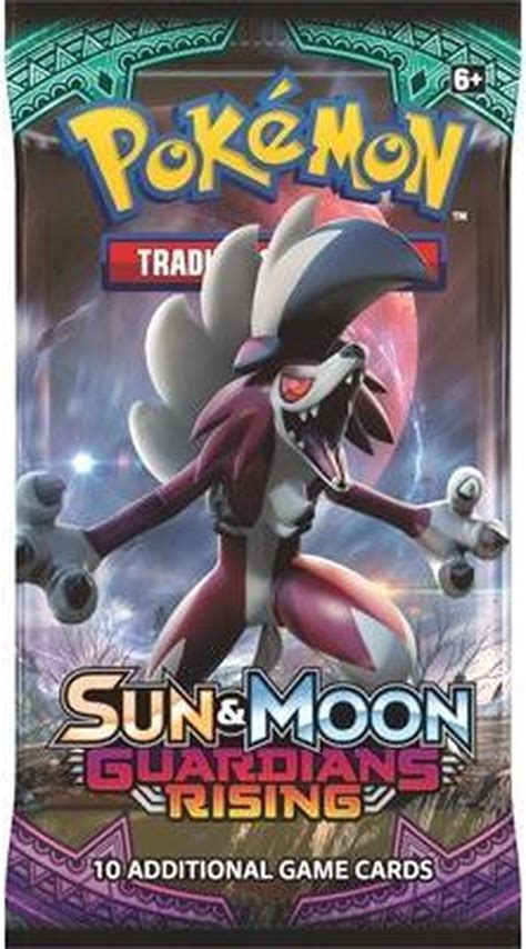 bol Pokémon Kaarten Sun Moon Guardians Rising 1 pakje Games